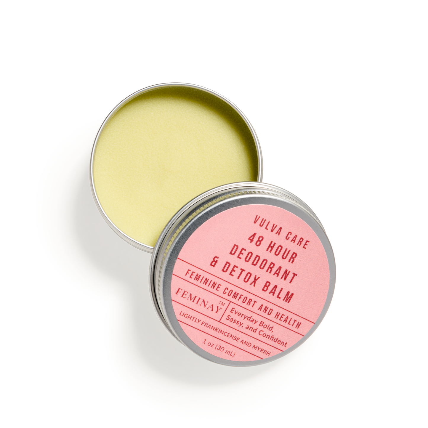 Feminine 48 Hour Deodorant and Detox Balm