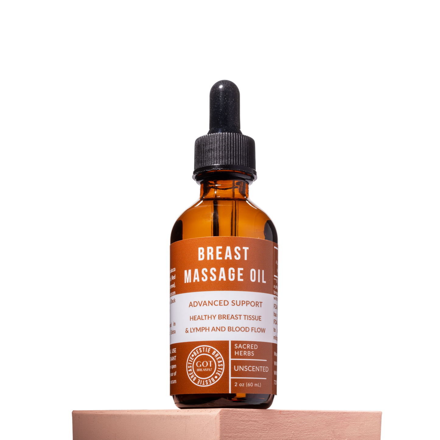 BREAST MASSAGE OILS - HERBAL LYMPH MOVING REMEDY