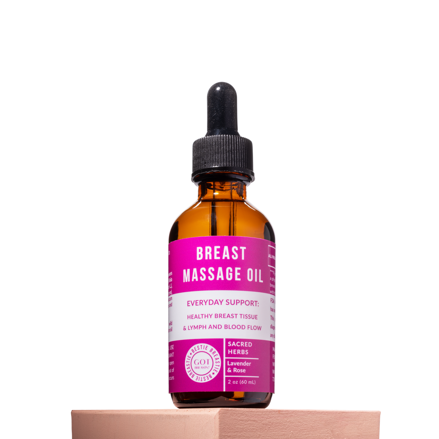 BREAST MASSAGE OILS - HERBAL LYMPH MOVING REMEDY